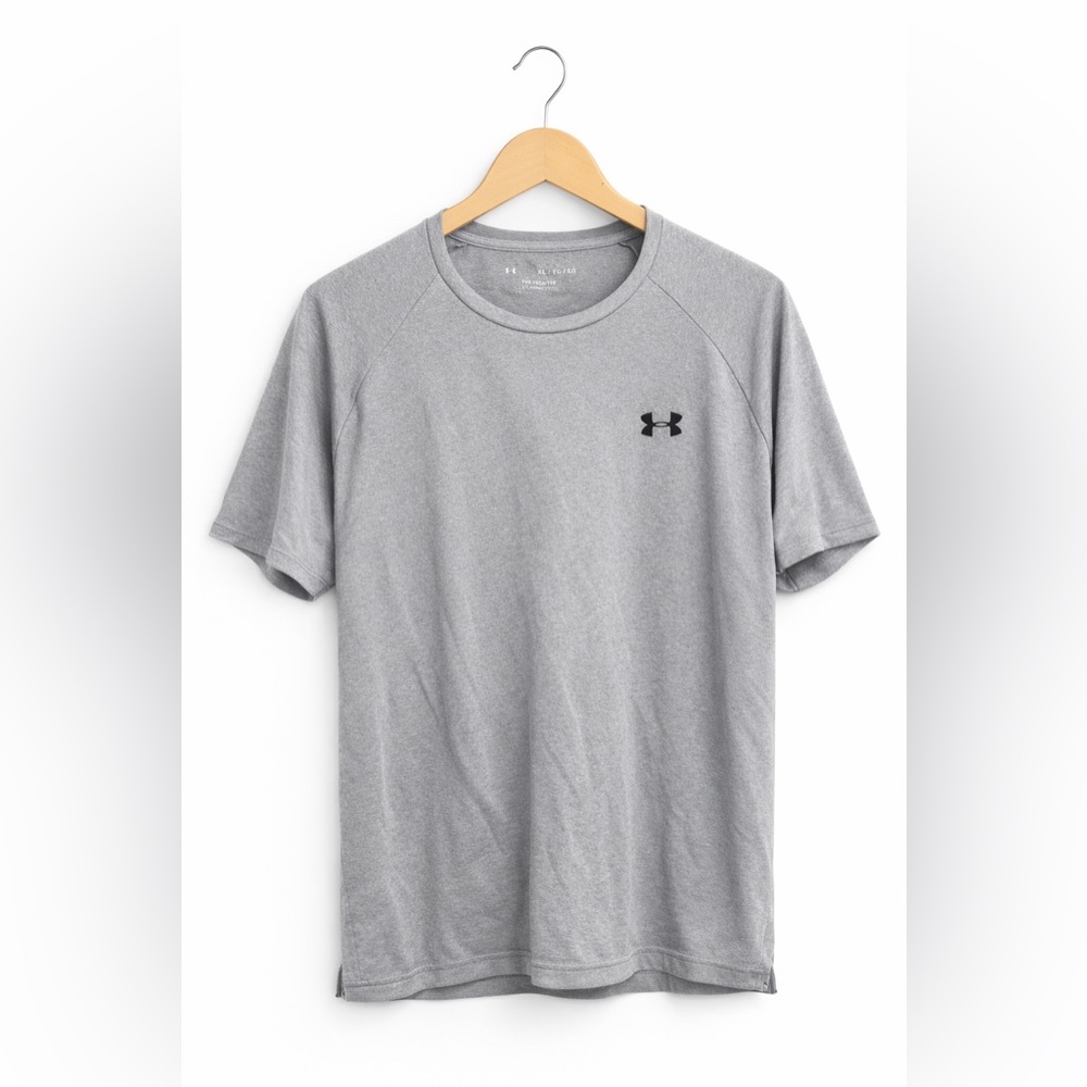 Under Armour Tech Tee Men’s XL Gray Performance T-Shirt Gym Workout